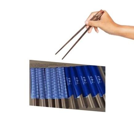 Carica immagine in Galleria, Bacchette spesse per sushi da 24cm carbone - 3000PZ €0.032 a pezzo