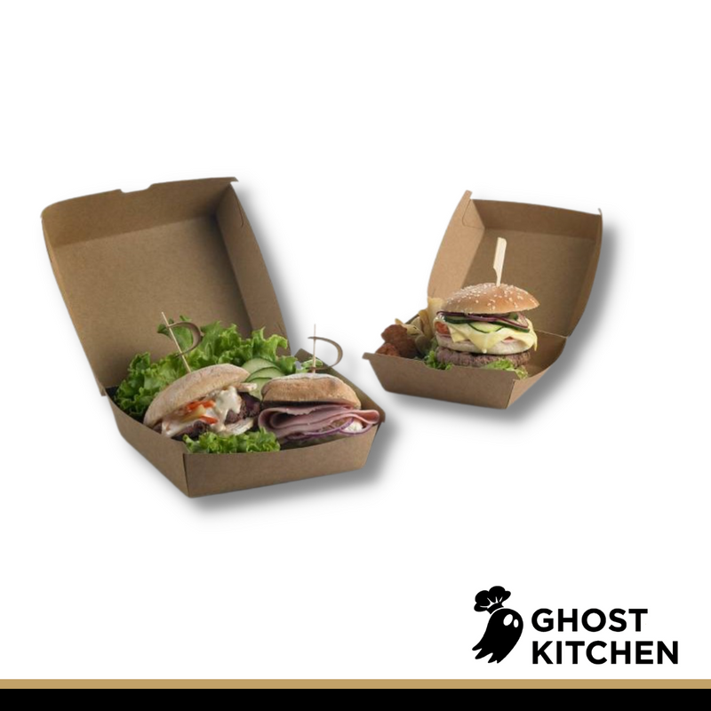 Carica immagine in Galleria, Porta Panino e Hamburger MEDIO 12x12x7 cm - 800 PZ