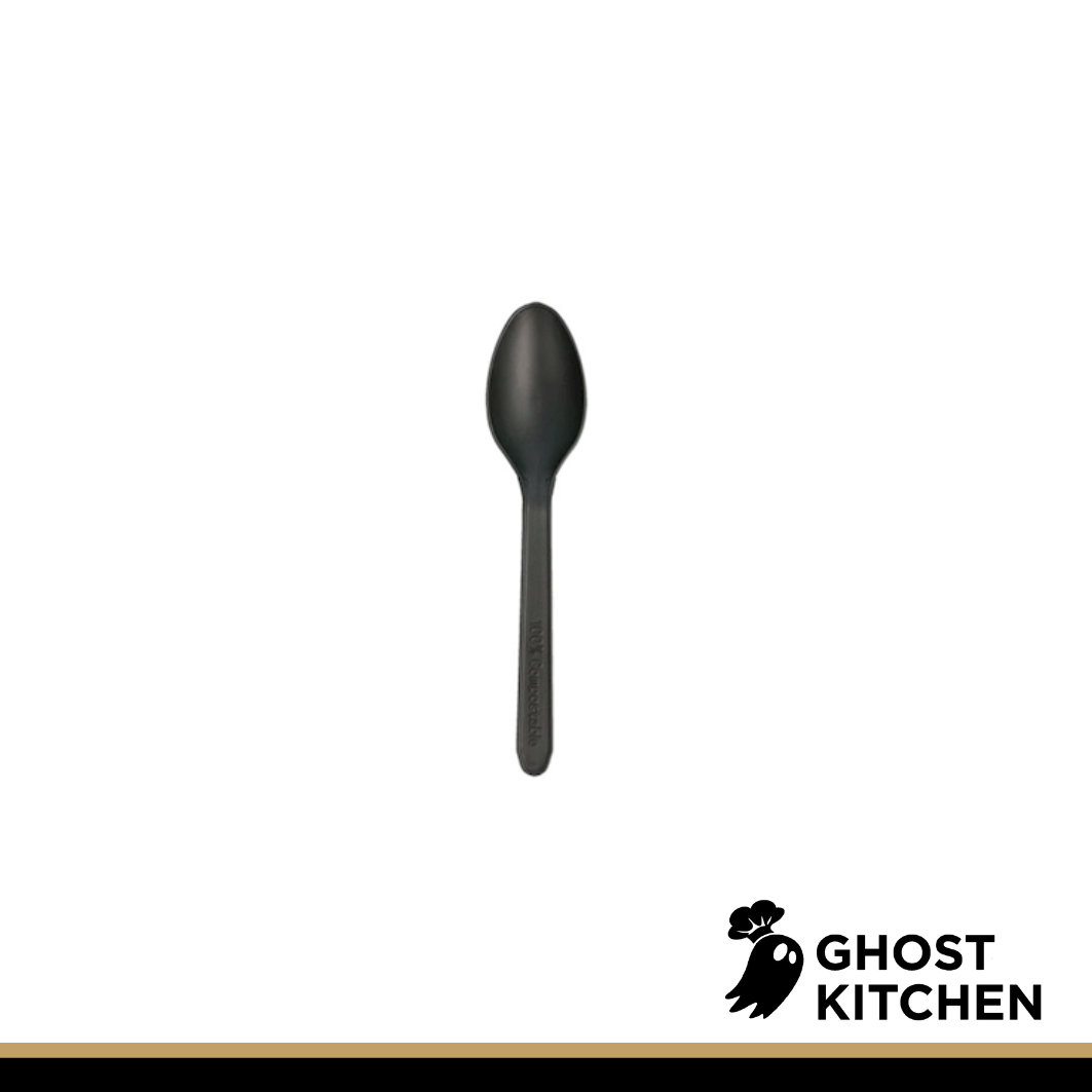 Cucchiaino nero CPLA - 1000 PZ - Da 0,07€