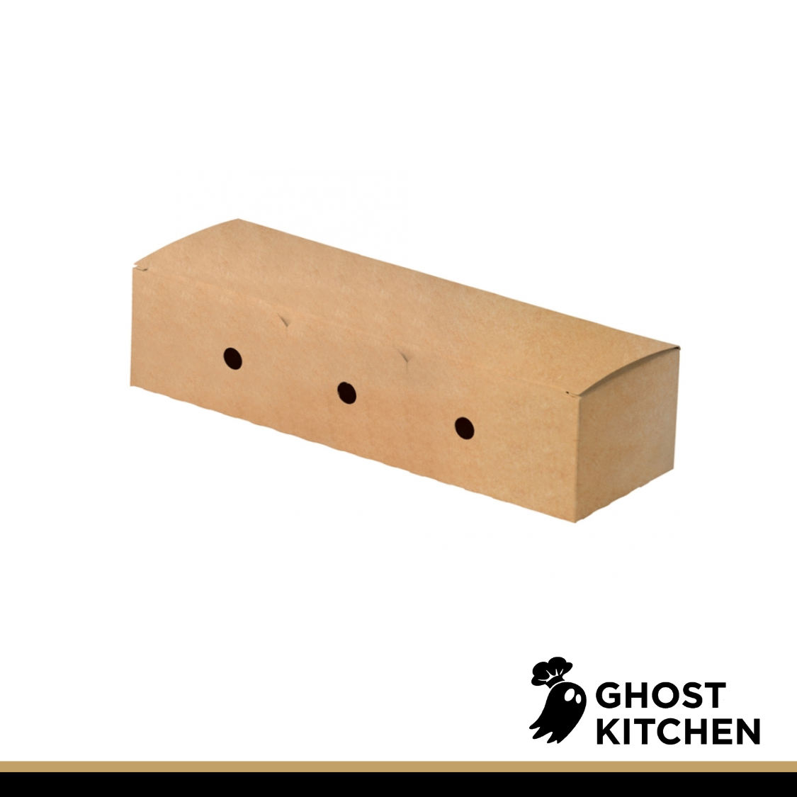 Porta Hot Dog CHIUSO 23x7.3x5.4cm - 500 PZ - Da 0.21€