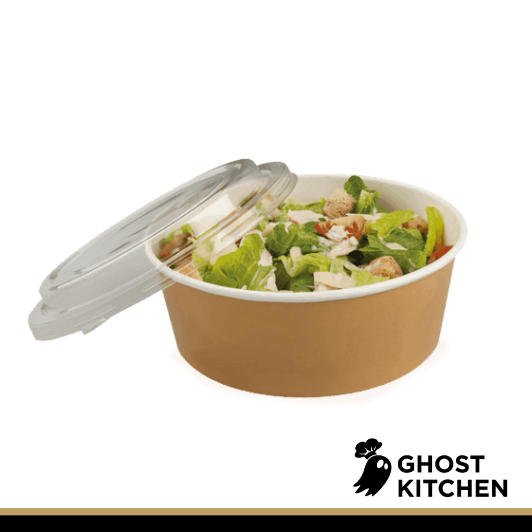 Coppa avana con coperchio Medio 500ml - 600 PZ - Da 0.30€