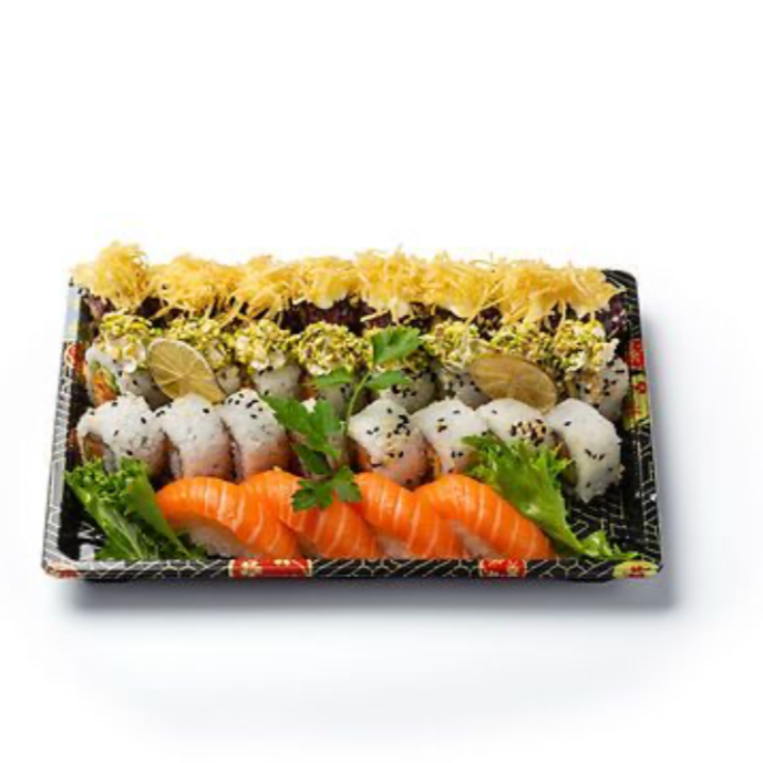 Box sushi con coperchio 400 pz - Da 0,17€