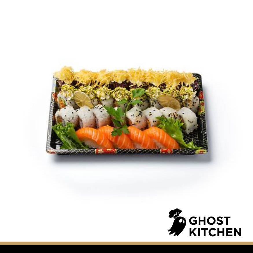 Box sushi con coperchio 400 pz -  Da 0,17€