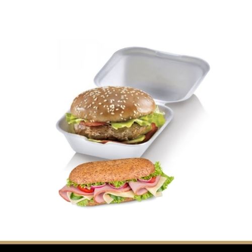 BOX Burger Grande 13,5 x 13,5 x 7,8 cm - 500 pz - Da 0,17€