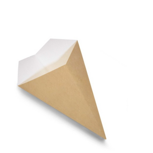 Cono porta fritti PICCOLO  7.3X17.5cm - 900 PZ - Da 0.08€