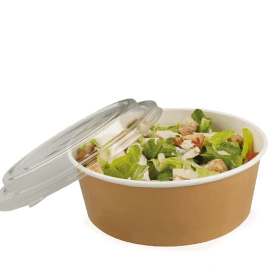 Coppa avana con coperchio Grande 1000ml - 600 PZ - Da 0.44€
