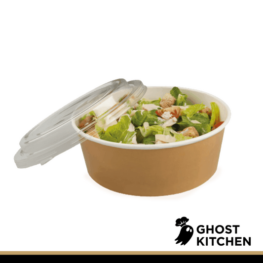 Coppa avana con coperchio Grande 1100ml - 600 PZ - Da 0.46€