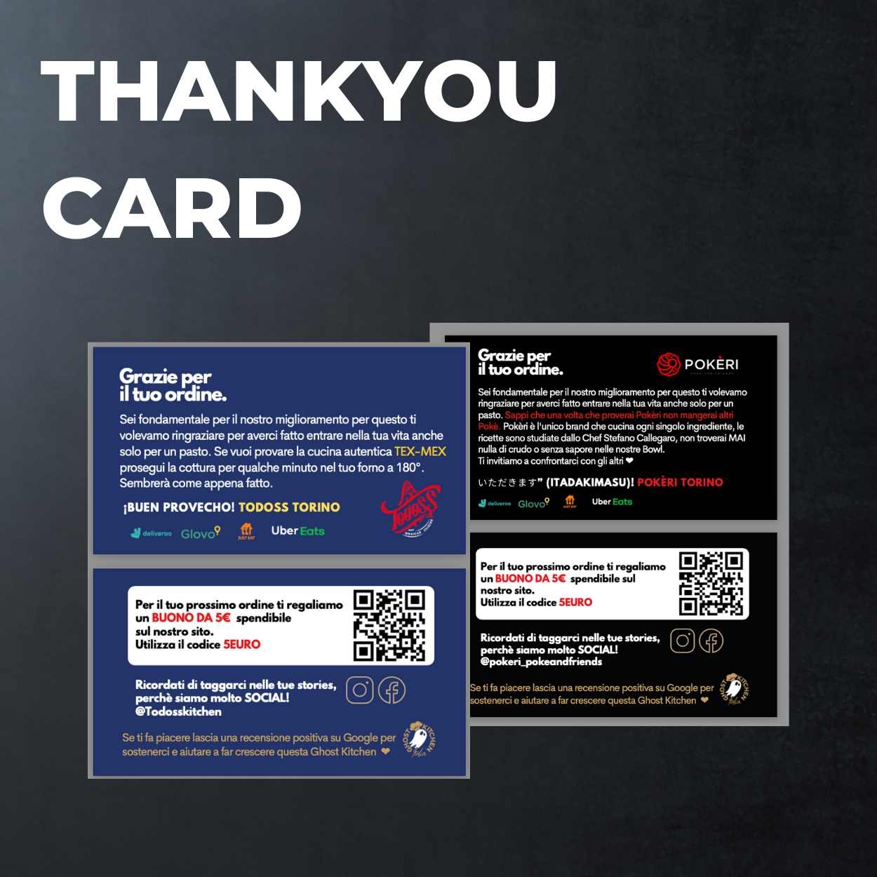 Thankyou card (1000pz)