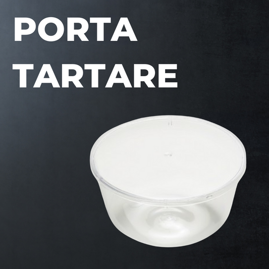 Porta Tartare - macedonia - Dolci da sporto con coperchio (450 PZ) - 0,15€